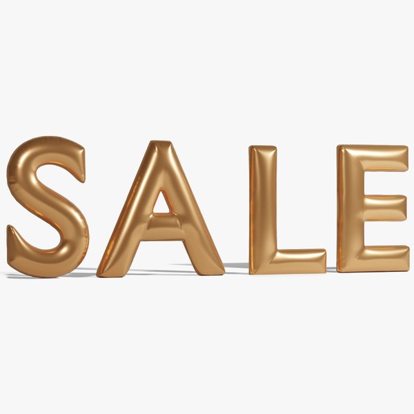 SALE Balloon letter model