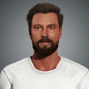 Ben Affleck Character 3D model