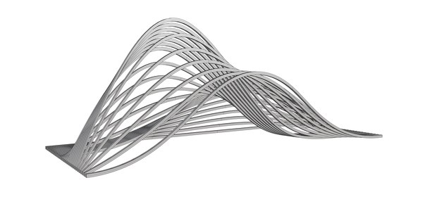 Parametric pavilion 3D model - TurboSquid 1457985