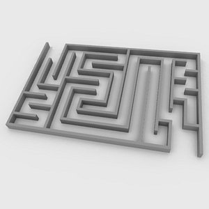 maze 3d model