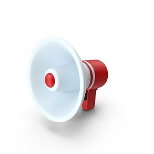 Megaphone Red model