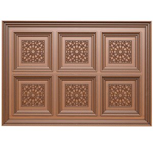 Arabic Oriental Classic Wooden Ceiling 3D model 3D model