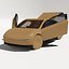 Tesla cybercab robotaxi animowany