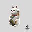 Maneki Neko Japan Cat PBR
