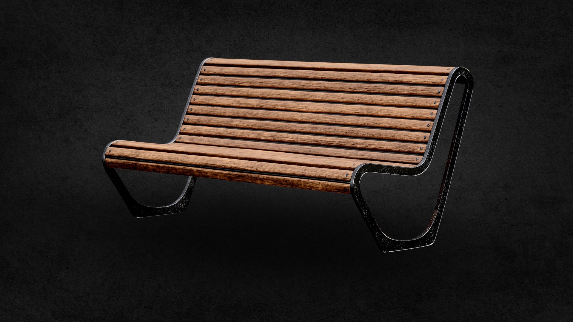 10 Street Bench Base Mesh Vol 01 3D Model - TurboSquid 2127380