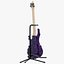 ESP LTD F 퍼플 일렉트릭 기타 PBR