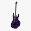 ESP LTD F 퍼플 일렉트릭 기타 PBR