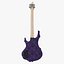 ESP LTD F 퍼플 일렉트릭 기타 PBR