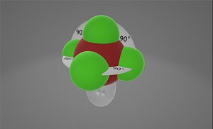 3D molecule brf5