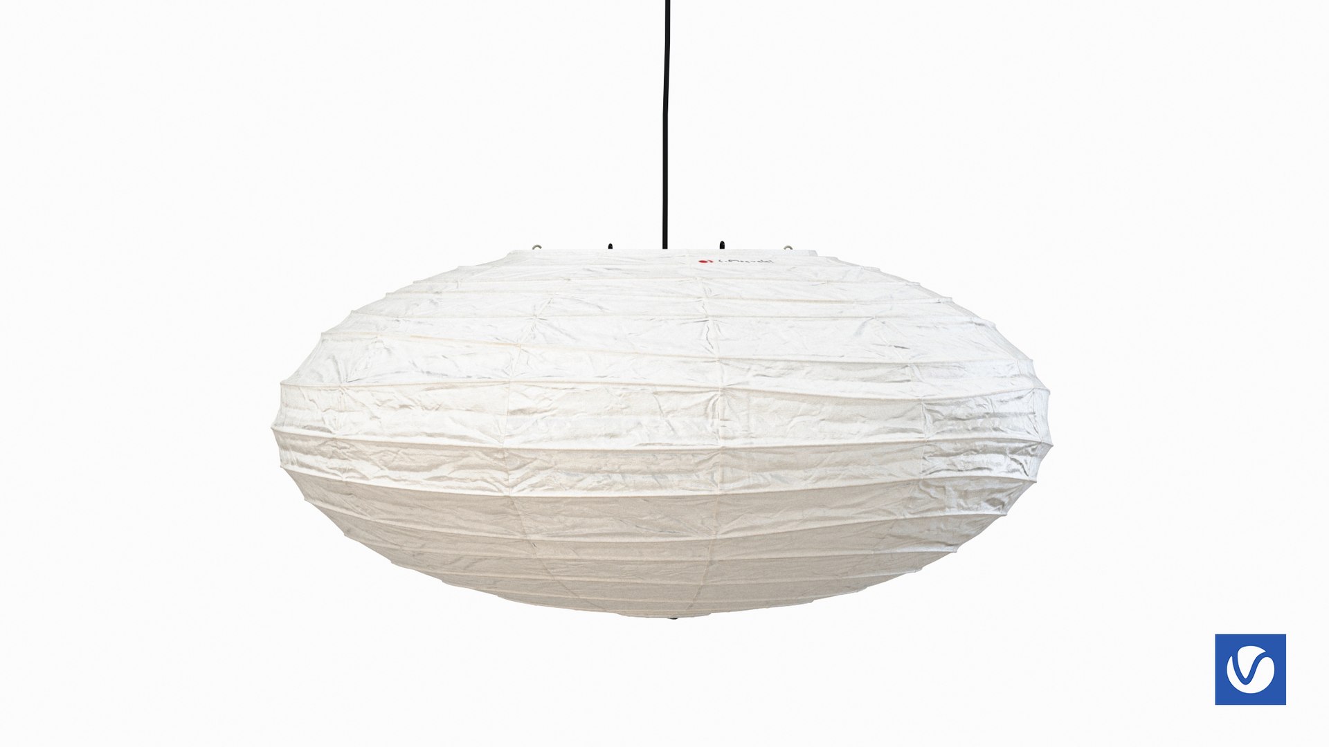 3D Akari 70EN Ceiling Lamp by Isamu Noguchi https://p.turbosquid.com/ts-thumb/bY/C7Egi4/bw/7/jpg/1739049044/1920x1080/fit_q87/e1e23d39dd5fc0ac4ea903cf6cdfba1d97281a5d/7.jpg
