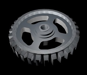 Gears 3D Model $5 - .ma .obj .fbx - Free3D