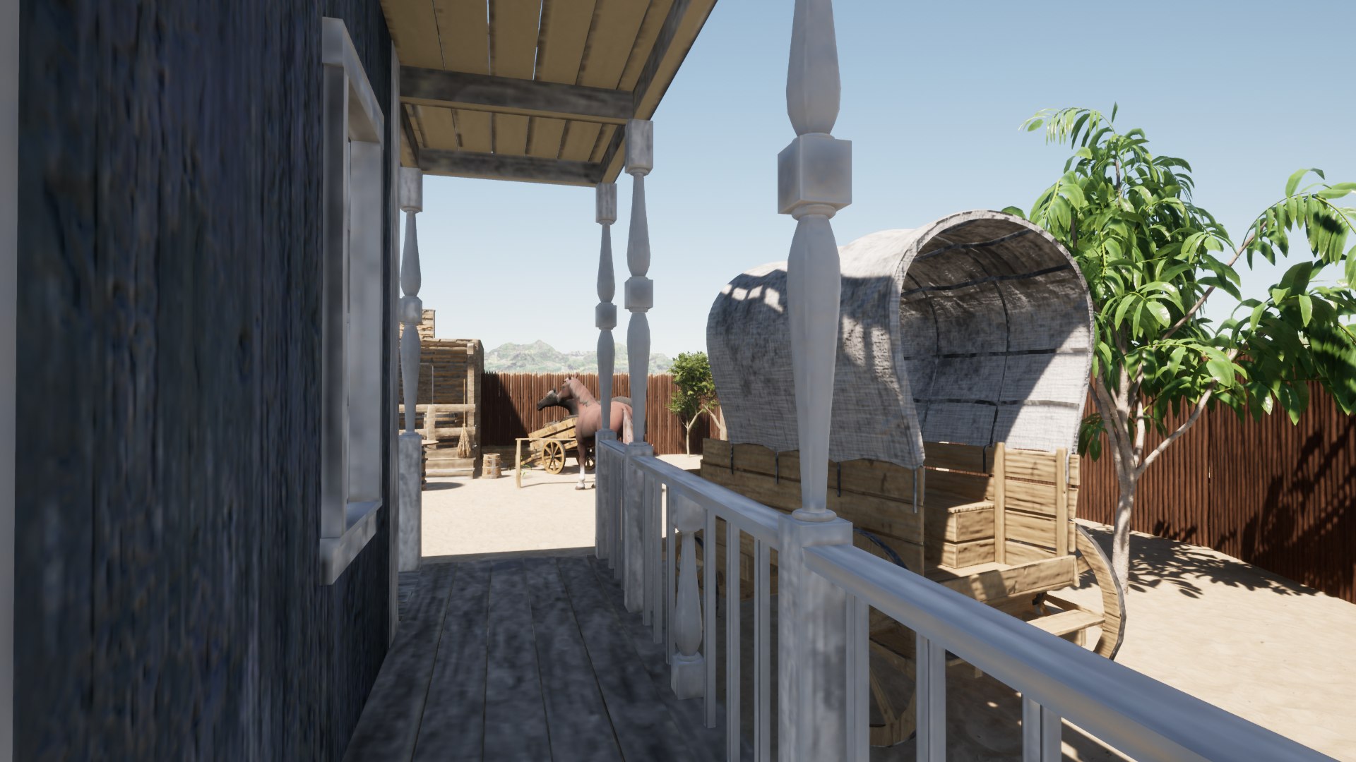 Klondike - Far West Village - Unity HDRP model - TurboSquid 1716344