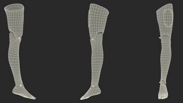 3D aid training manikin leg - TurboSquid 1487430