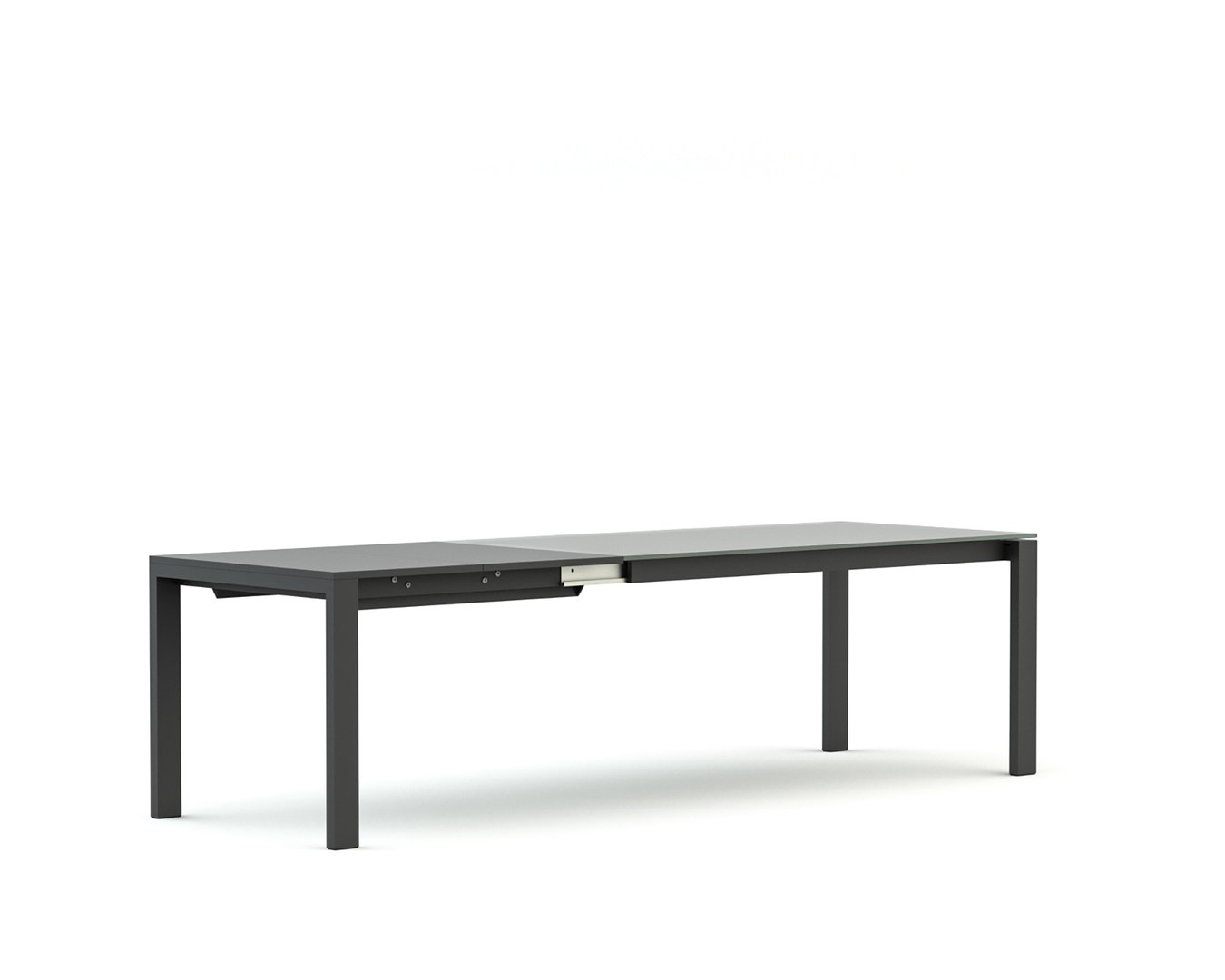 3D Extendable Metal Framed Dining Table3 Modifications - TurboSquid 1768954