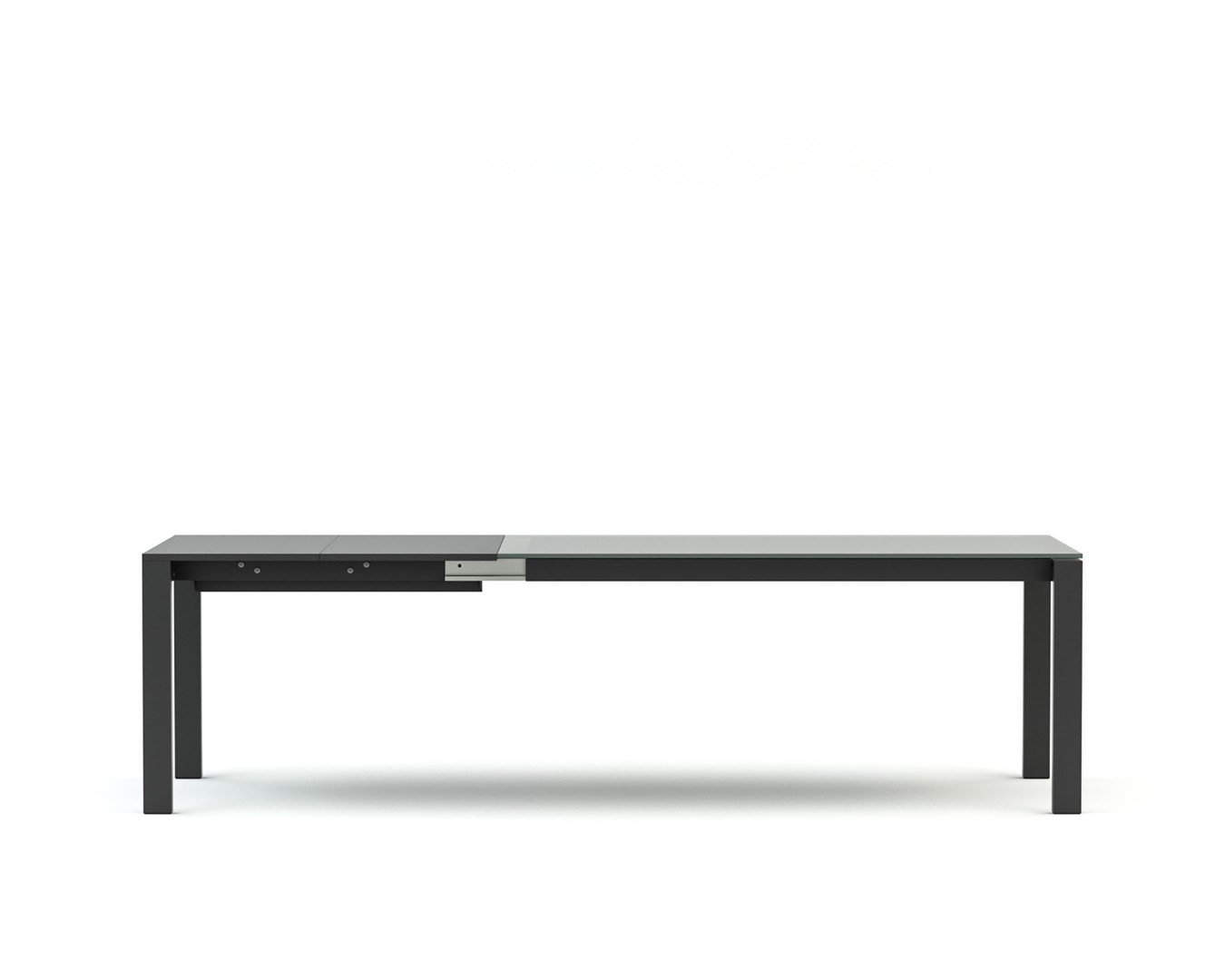 3D Extendable Metal Framed Dining Table3 Modifications - TurboSquid 1768954