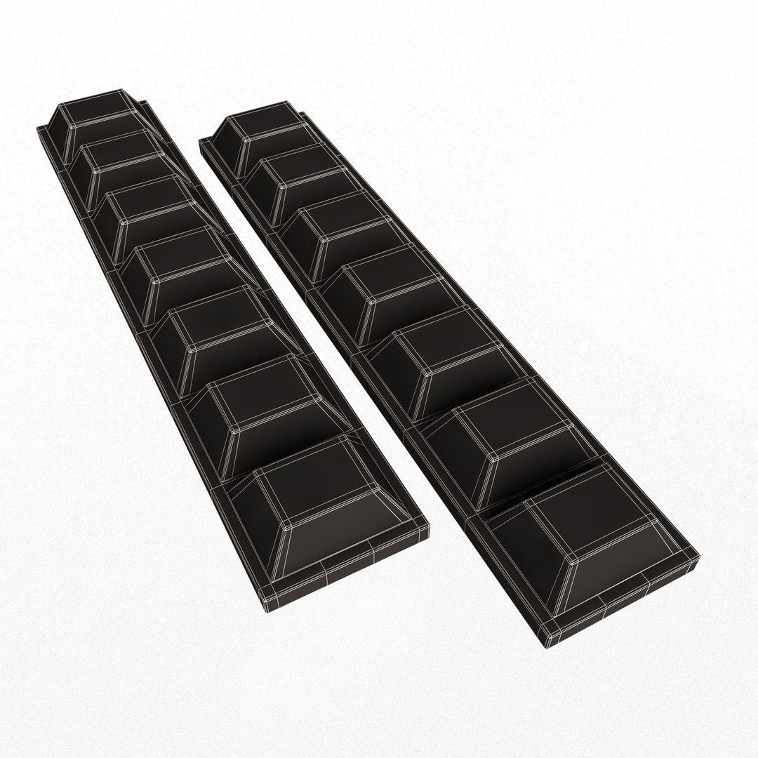 Chocolate Bar 02 3D model https://p.turbosquid.com/ts-thumb/bY/J0BnQD/Ez/wireframelowchocolatebar022/jpg/1672217703/1920x1080/fit_q87/c4fcc276babb33a41cf876b0dde58d3f4e85aa0c/wireframelowchocolatebar022.jpg