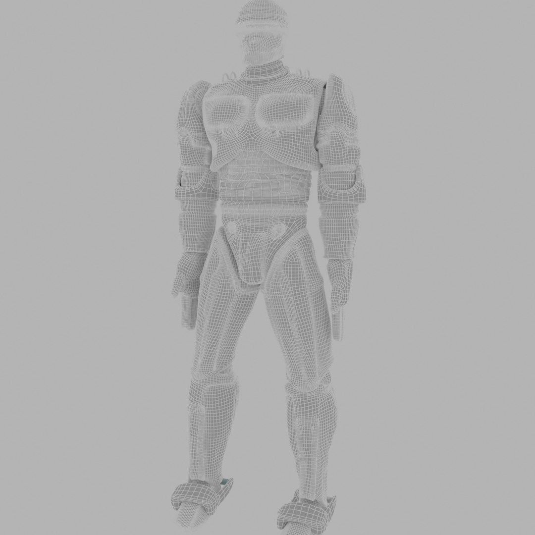 3D Robo Cop Model - TurboSquid 1162322