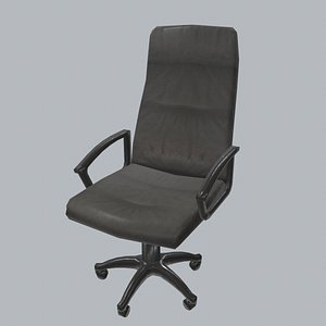 Office Chair Low Poly
