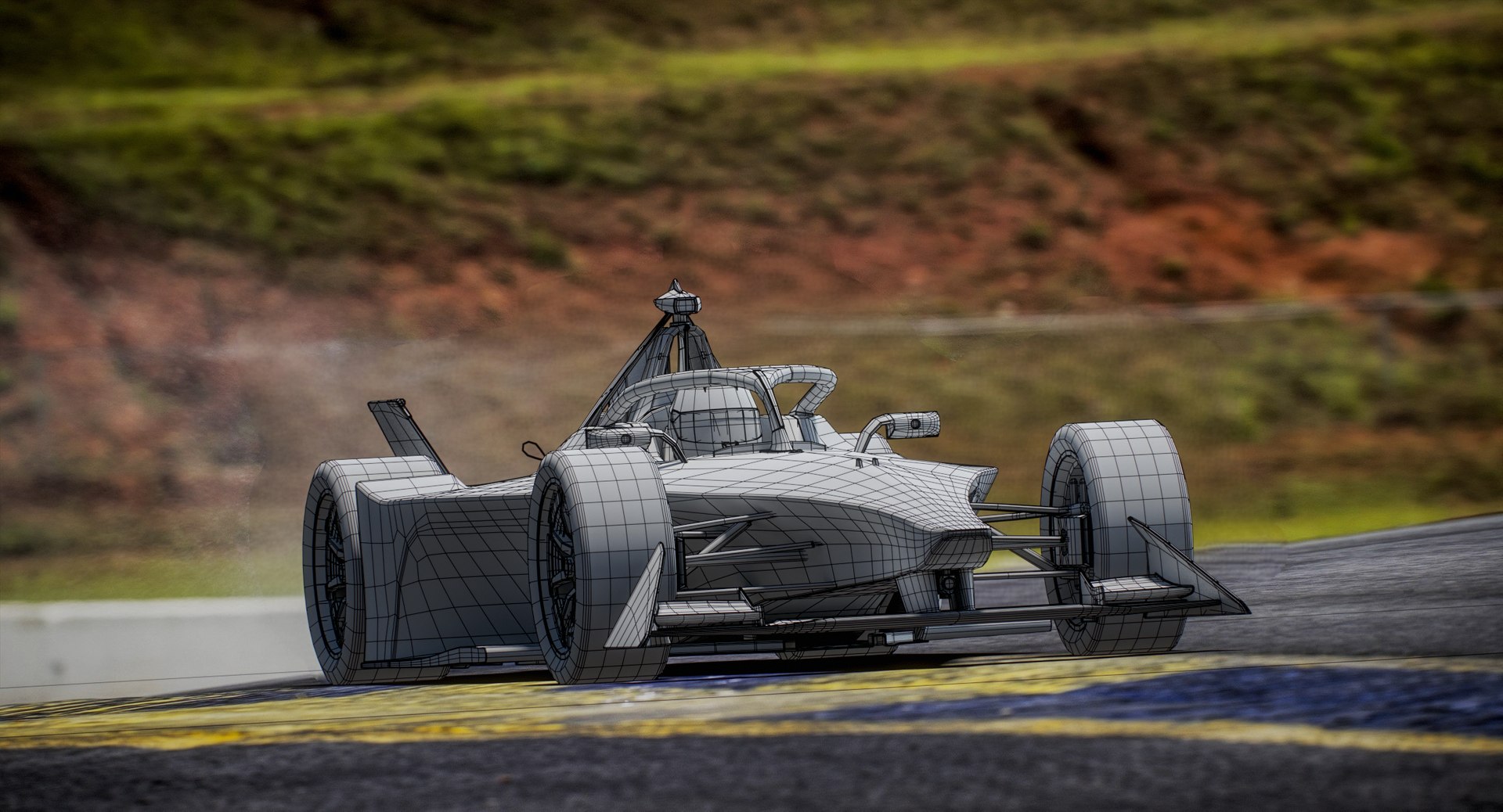 GENBETA Formula E Season 2025 Race Car 3D TurboSquid 2184773
