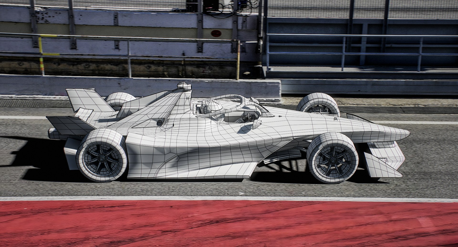 GENBETA Formula E Season 2025 Race Car 3D TurboSquid 2184773