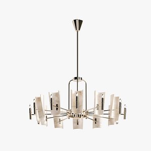 3d fuse barcelona chandelier 5016 model