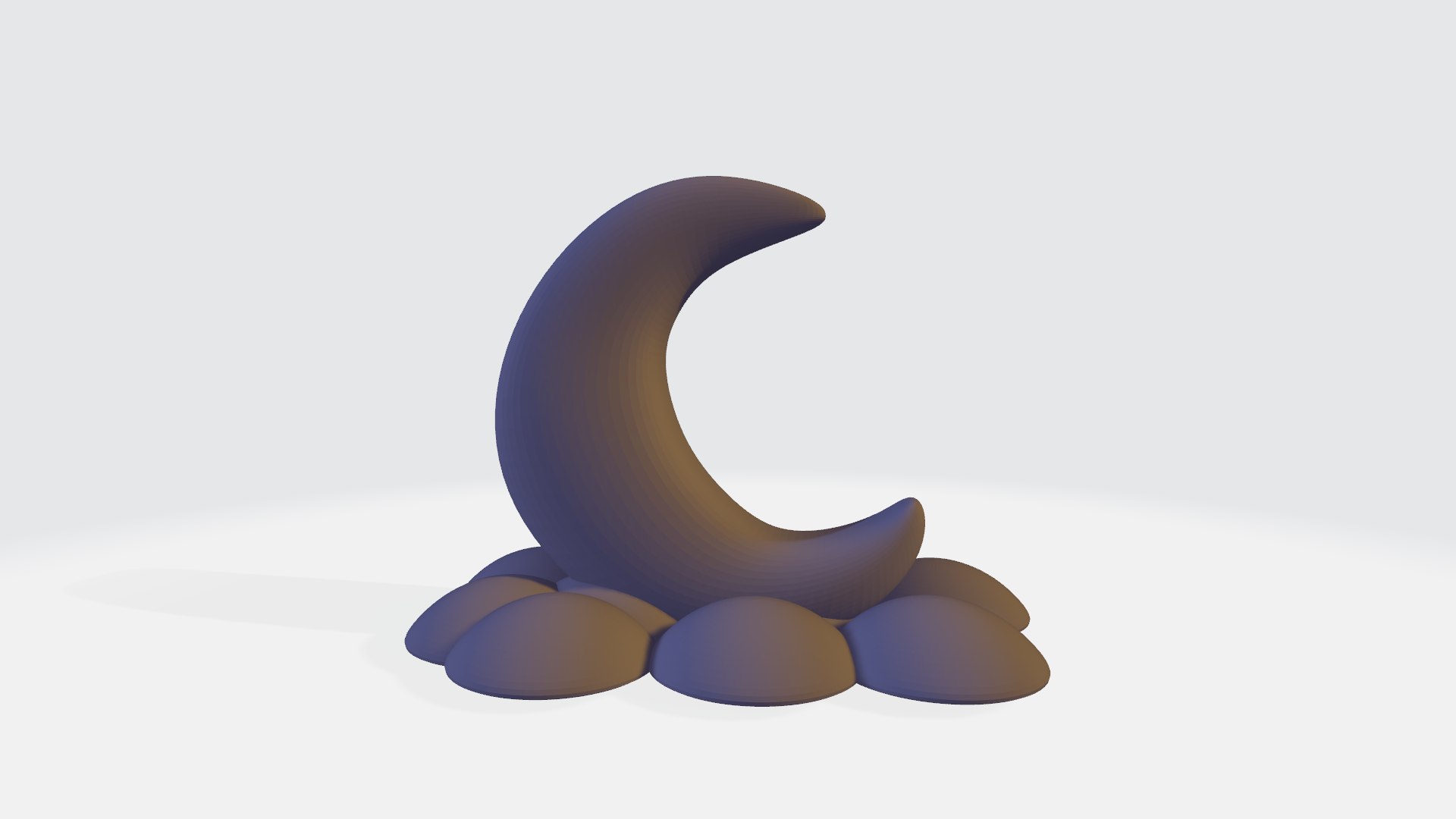 3D Model Moon With Clouds - TurboSquid 2323318