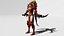 Valeera Sanguinar Modello stampabile in 3D completamente strutturato