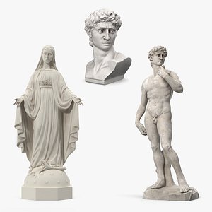 Stone Statues Collection 2