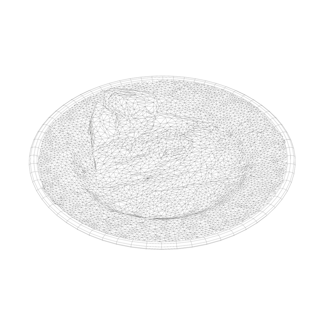 3D model chocolate fudge cheese cake - TurboSquid 1579233