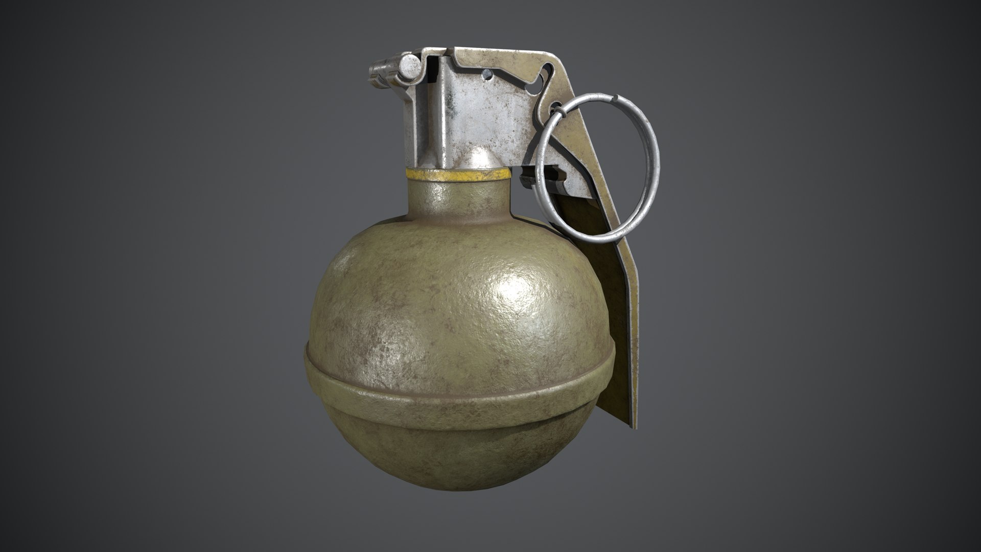 3D Model M67 Grenade - TurboSquid 1644488