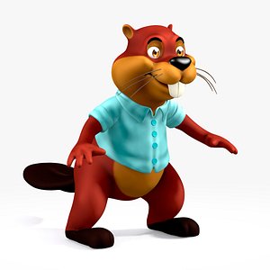 3D Beaver model