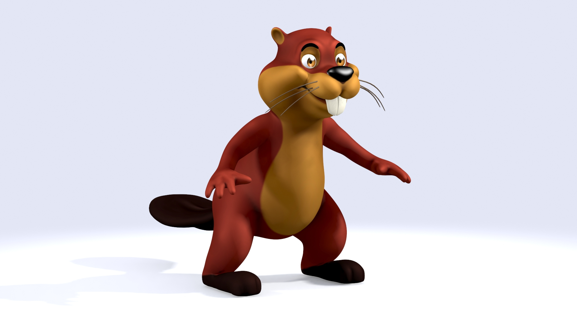 3D Beaver Model - TurboSquid 2385754