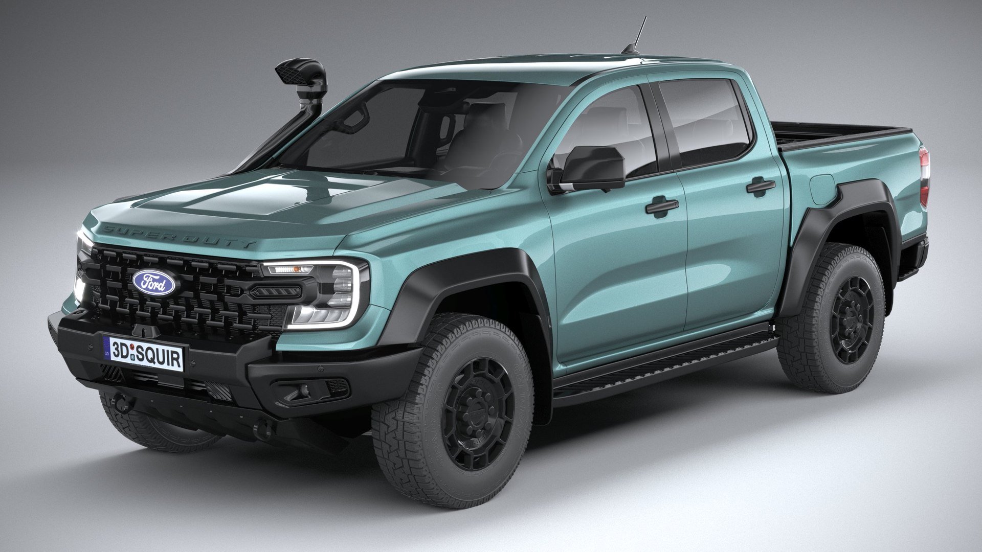 Ford Ranger Super Duty 2026 3D Model - TurboSquid 2456865
