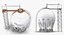3D oil storage tanks 3