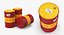 3D oil storage tanks 3
