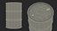 3D oil storage tanks 3