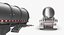 3D oil storage tanks 3