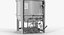 3D oil storage tanks 3