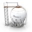 3D oil storage tanks 3
