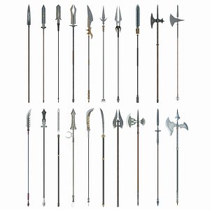 Spear and halberd collection
