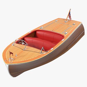 Classic Sport Boat Light Wood