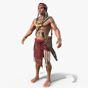 Lapu Lapu - real time character Low-poly 3D model 3D model