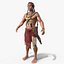 Lapu Lapu - personaggio in tempo reale Modello 3D low-poly