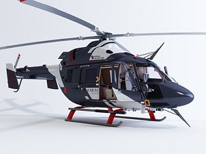 helicopter 3D model