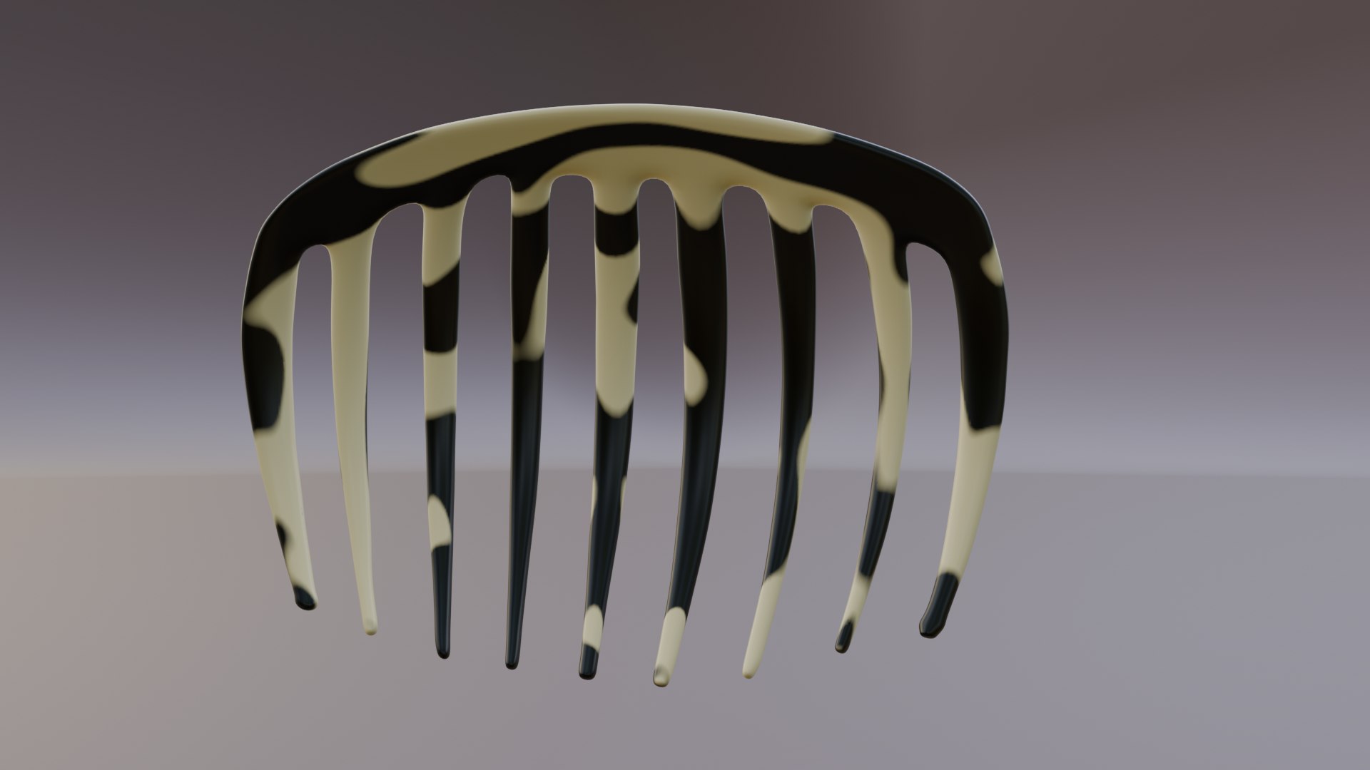3D Curved Tortoiseshell Hair Comb  3D Model model https://p.turbosquid.com/ts-thumb/bZ/6wjiCP/0A/curvedhaircomb11/png/1787379765/1920x1080/fit_q87/76246f351dff7b06b756652a9236dcdabdf3f481/curvedhaircomb11.jpg