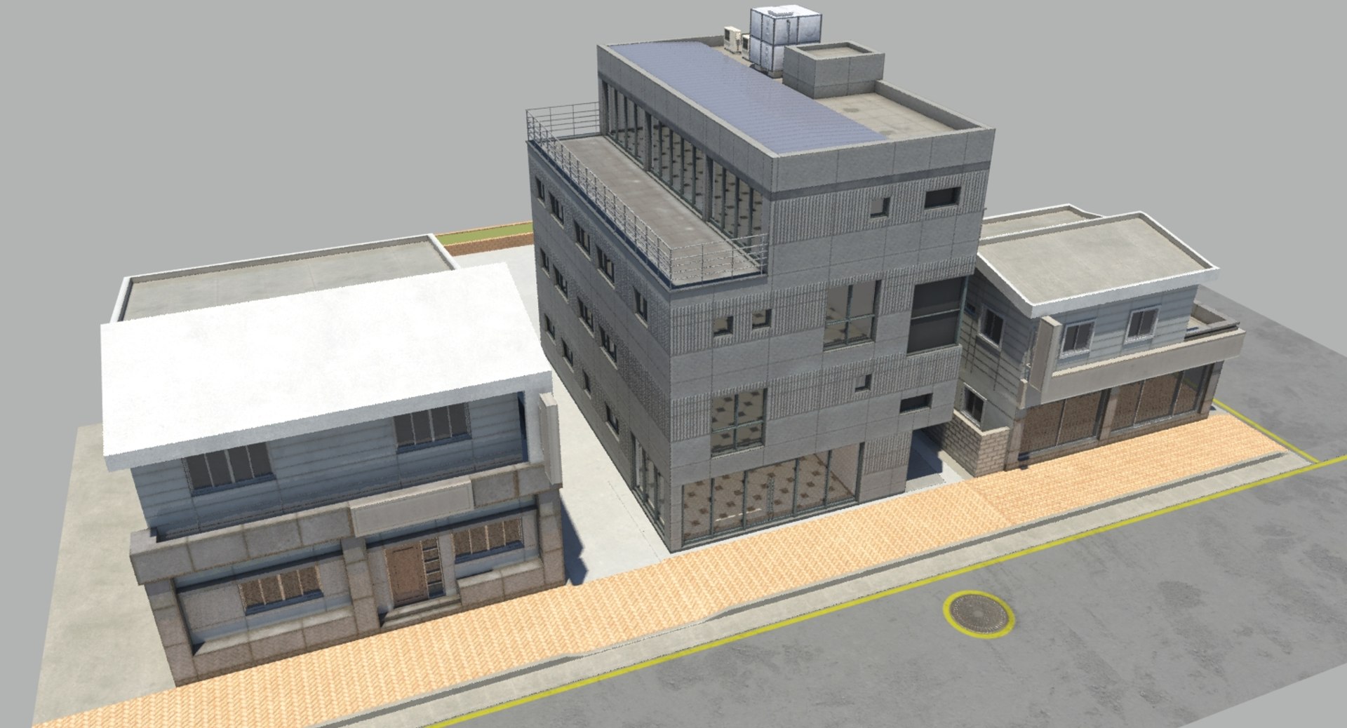3d Obj Building House
