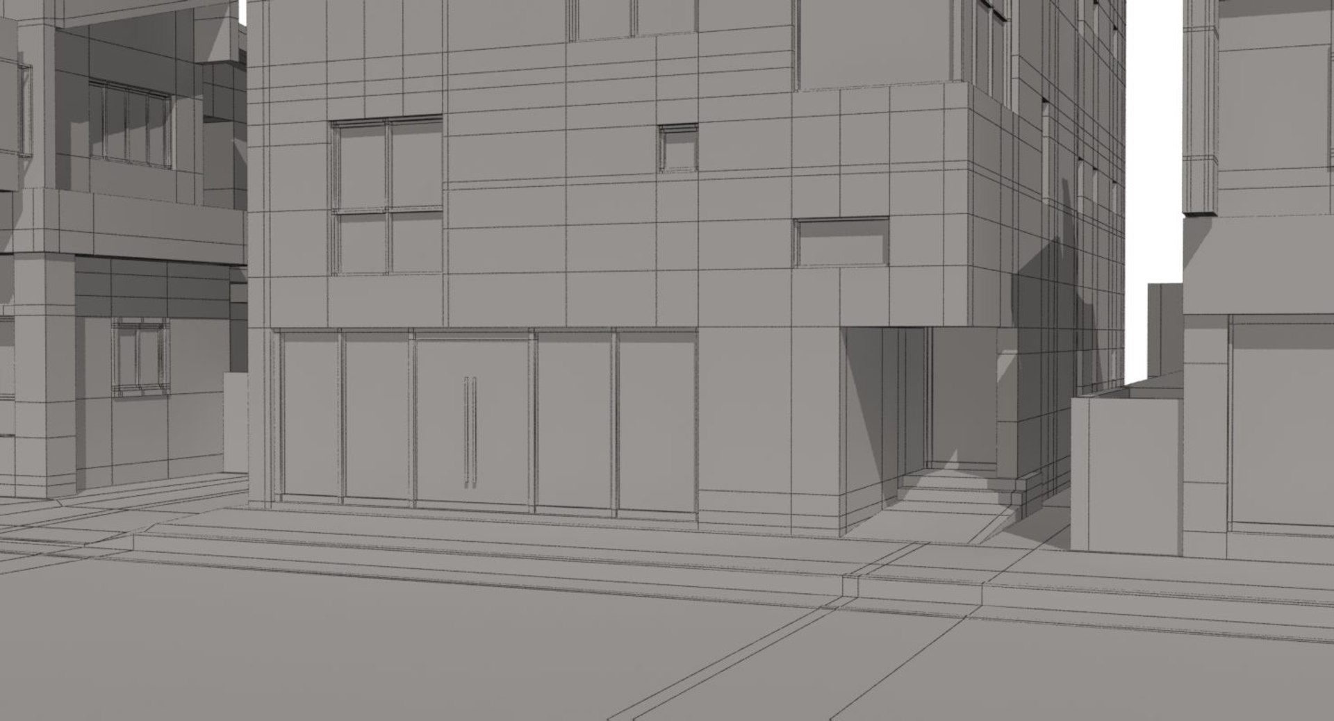 3d Obj Building House