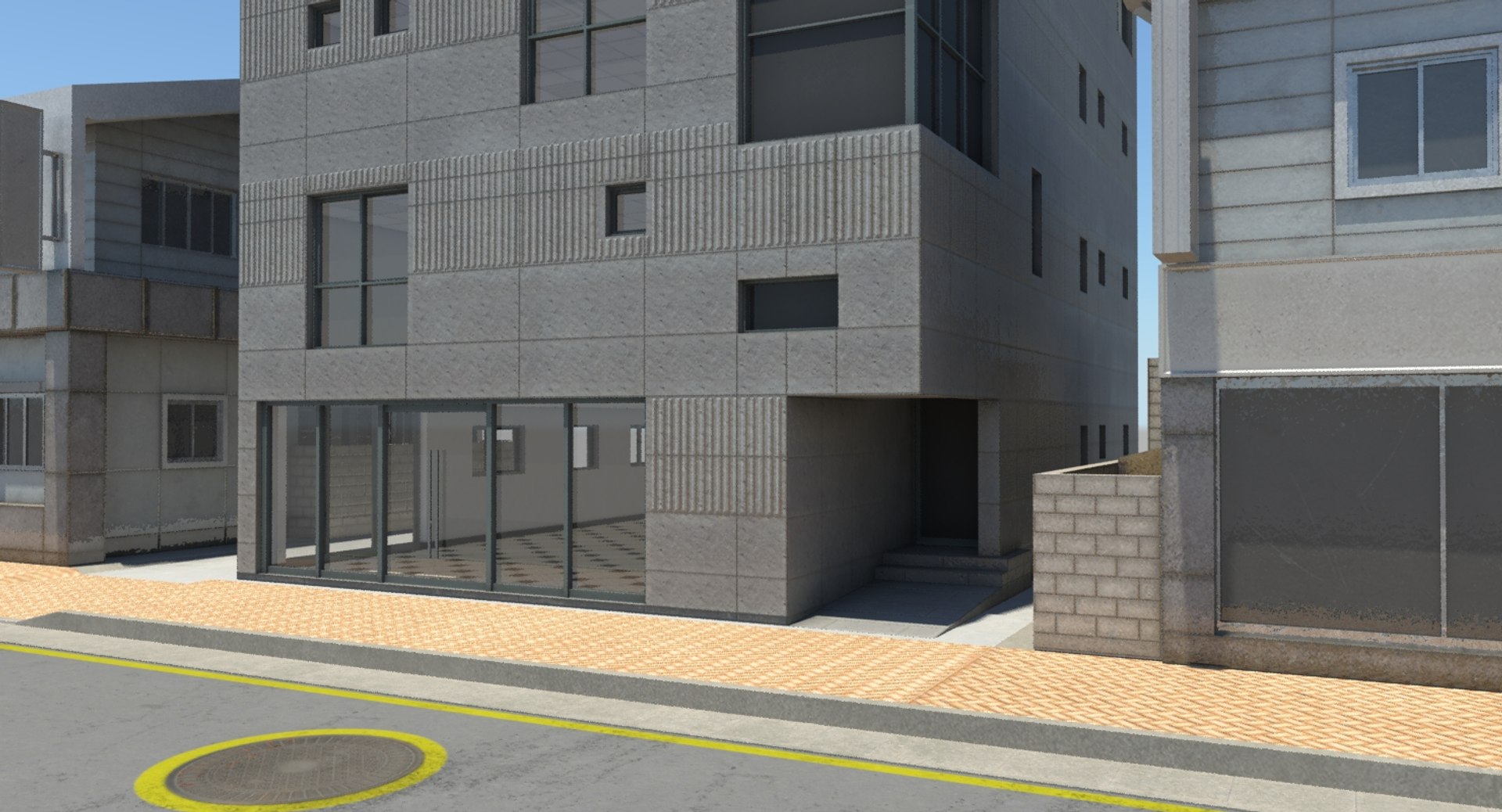 3d Obj Building House