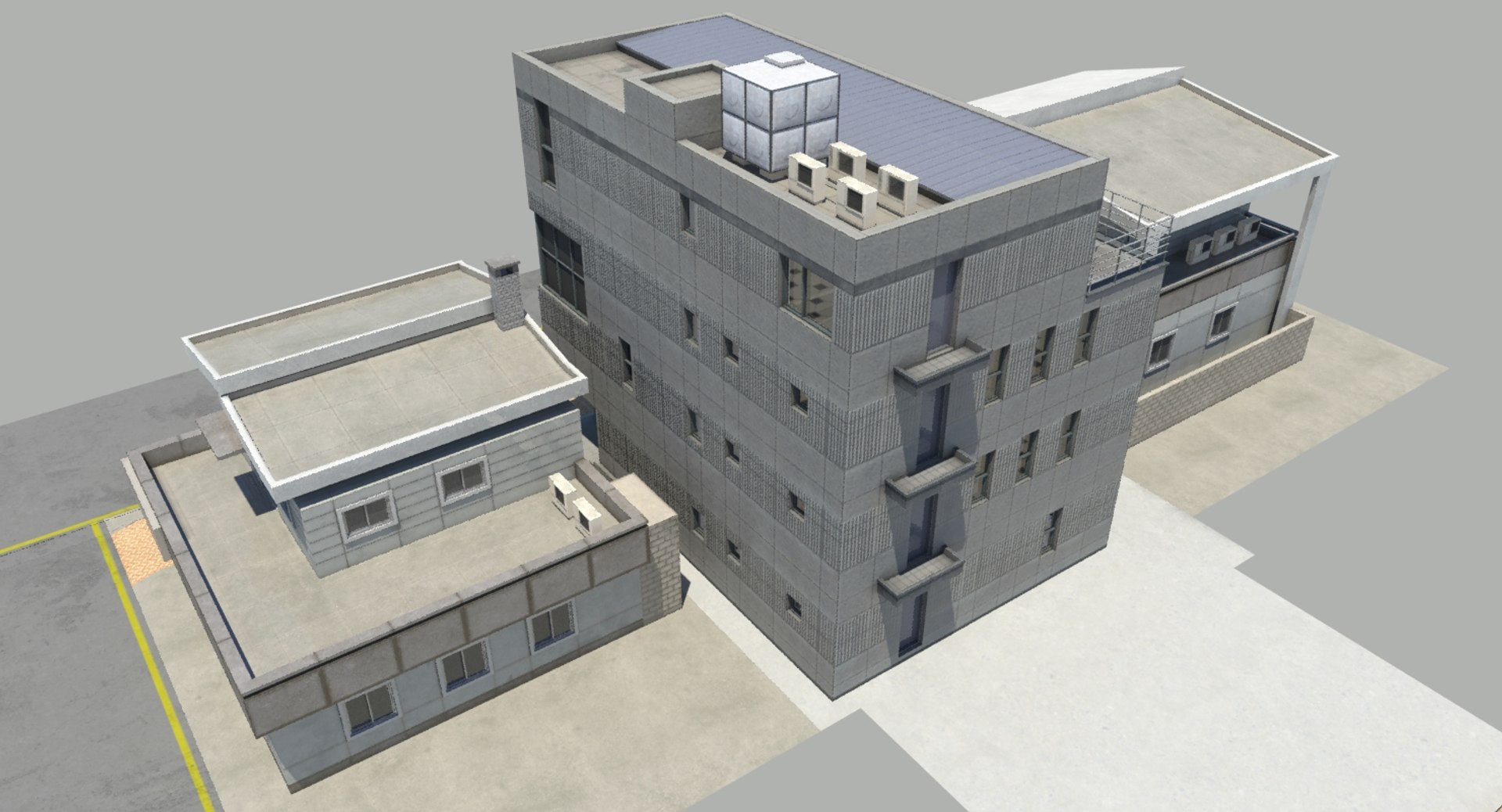 3d Obj Building House
