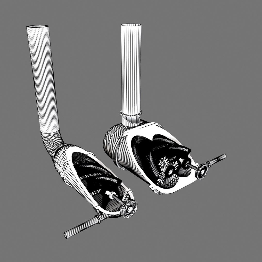 3D 3D Model Of Screw Compressor Vray Render - TurboSquid 2446559